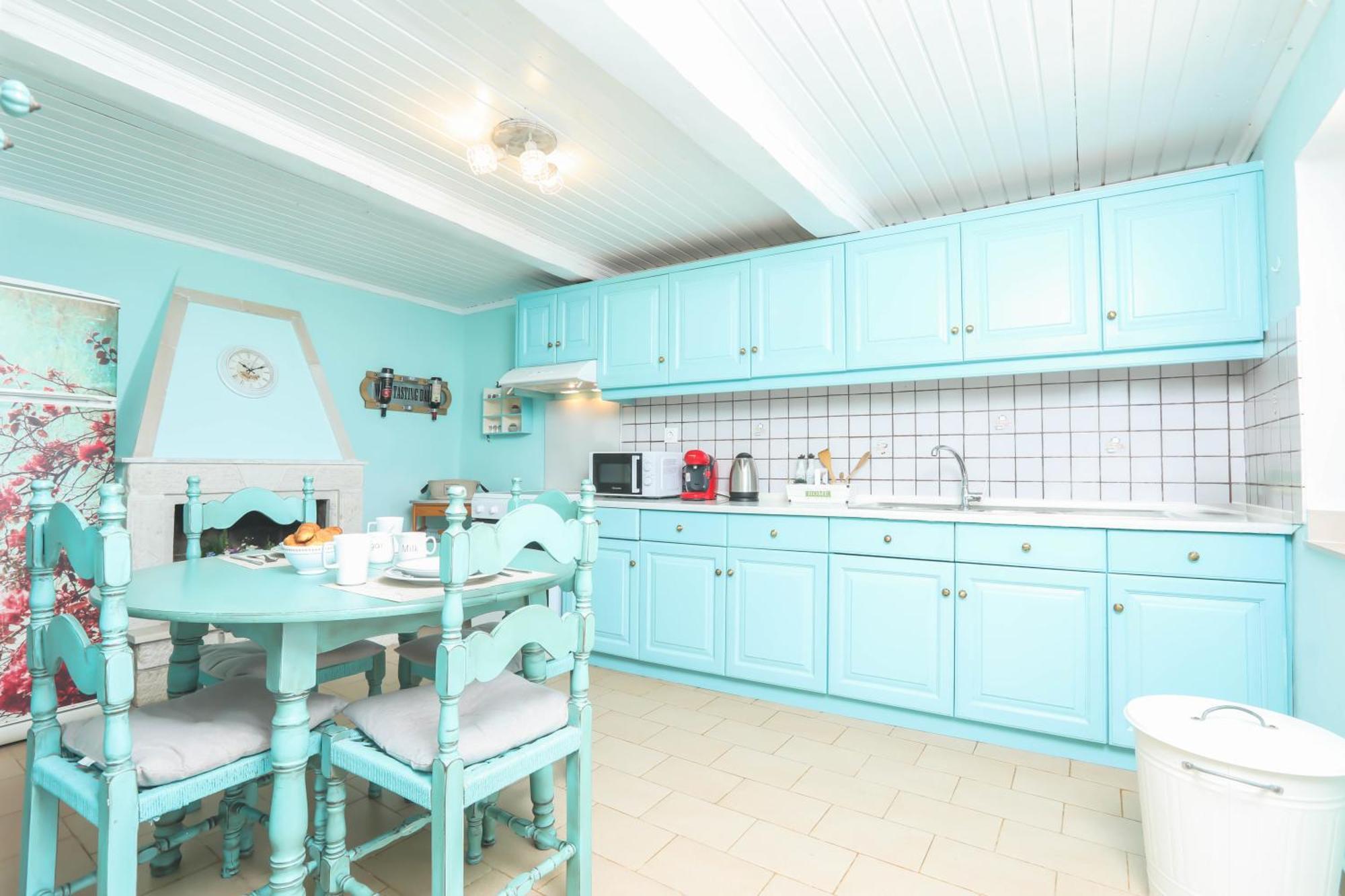 Joannas Sea-View Stone House Apartment Katavolos Exterior photo